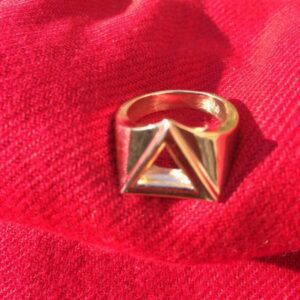 Delta Greek Letter Ring