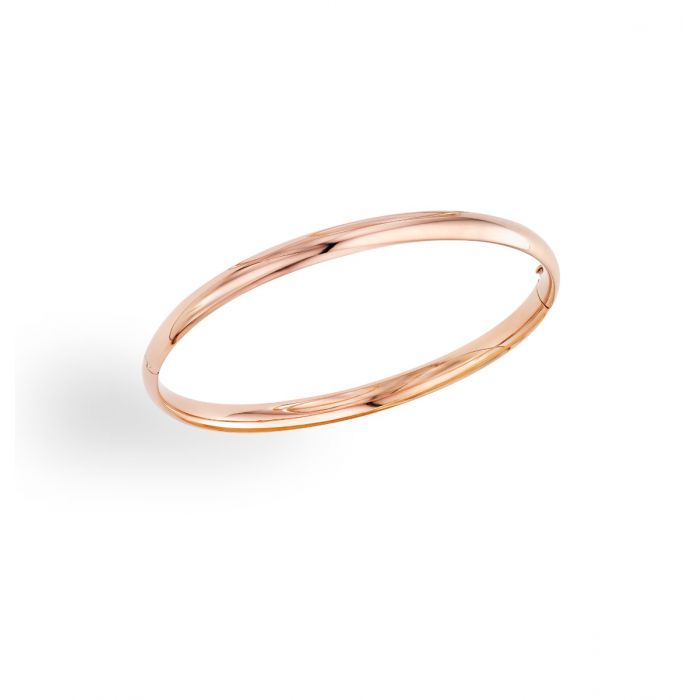 Dainty Gold Polished Bangle