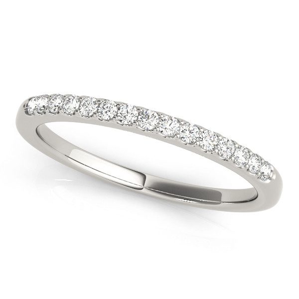 Attractive and Graceful Matching Diamond Wedding Band